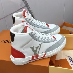 Luxury Fashion Flat High Top LV CHARLIE Couple Sneakers GD5027-1